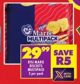 Shoprite Risi marie biscuits multipack offer