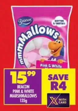 Shoprite Beacon pink & white marshmallows offer