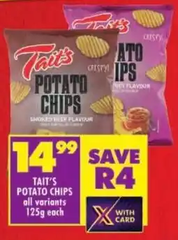 Shoprite Tait's potato chips offer