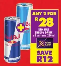 Shoprite Red bull energy drink offer