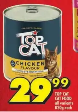 Shoprite Top cat cat food offer