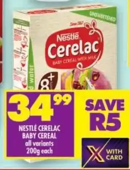 Shoprite Nestle cerelac baby cereal offer