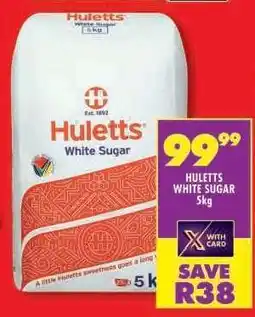 Shoprite HULETTS WHITE SUGAR 5kg offer