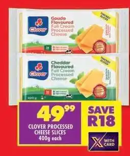 Shoprite Clover Processed Cheese Slices offer