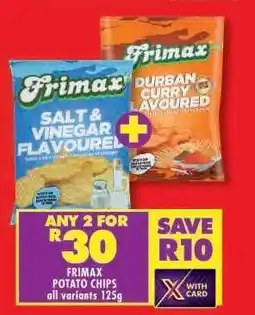 Shoprite Frimax Potato Chips offer