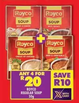 Shoprite ROYCO REGULAR SOUP 50g offer