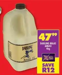Shoprite DARLING MAAS AMASI 4kg offer