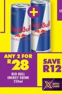 Shoprite Red Bull Energy Drink 250ml offer