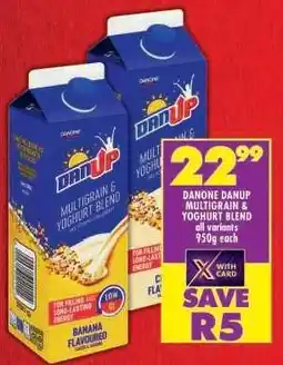 Shoprite DANONE DANUP MULTIGRAIN & YOGHURT BLEND offer