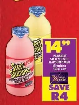 Shoprite Parmalat Steri Stumpie Flavoured Milk offer