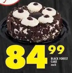 Shoprite BLACK FOREST CAKE offer