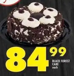 Shoprite BLACK FOREST CAKE offer