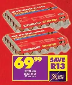 Shoprite Ritebrand Large Eggs offer