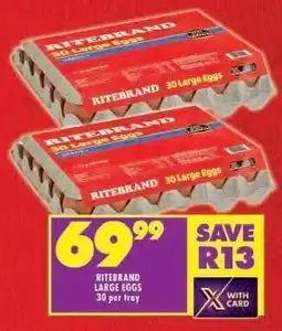 Shoprite Ritebrand Large Eggs offer