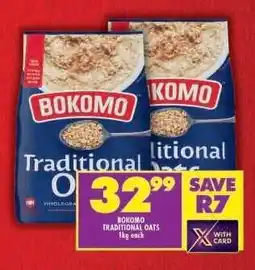 Shoprite BOKOMO Traditional Oats offer