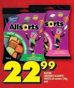 Shoprite BEACON LIQUORICE ALLSORTS SWEETS offer