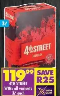 Shoprite 4th Street offer