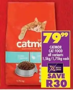 Shoprite CATMOR CAT FOOD offer