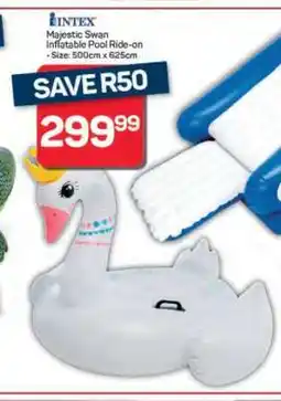 Pick n Pay Hypermarket Majestic Swan Inflatable Pool Ride-on offer