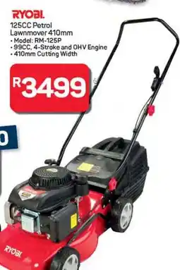 Pick n Pay Hypermarket Ryobi 125cc Petrol Lawnmower offer