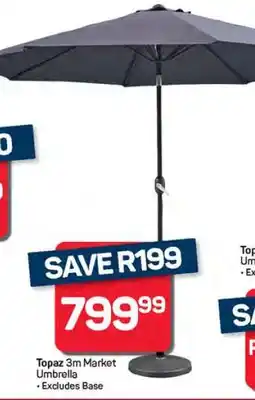 Pick n Pay Hypermarket Topaz 3m Market Umbrella offer