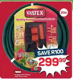 Pick n Pay Hypermarket Watex Quality Reinforced Garden Hose offer