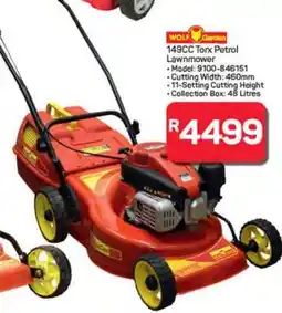 Pick n Pay Hypermarket WOLF Garden 149CC Torx Petrol Lawnmower offer