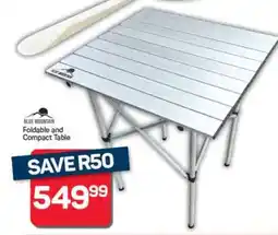 Pick n Pay Hypermarket Blue Mountain Foldable and Compact Table offer