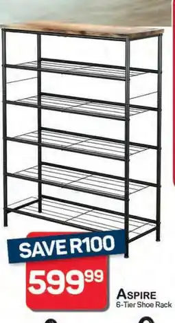 Pick n Pay Hypermarket ASPIRE 6-Tier Shoe Rack offer