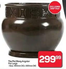 Pick n Pay Hypermarket The Pot Story Angolan Pot Large offer