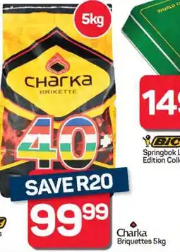 Pick n Pay Hypermarket Charka Briquettes 5kg offer