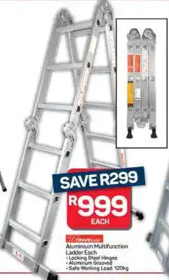 Pick n Pay Hypermarket Aluminum Multifunction Ladder offer
