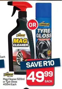 Pick n Pay Hypermarket Mag Cleaner 500ml or Tyre Gloss 400ml offer