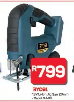 Pick n Pay Hypermarket RYOBI 18V Li-Ion Jig Saw 20mm offer