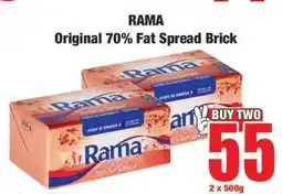 Boxer Rama Original 70% Fat Spread Brick offer