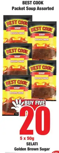 Boxer BEST COOK Packet Soup Assorted offer