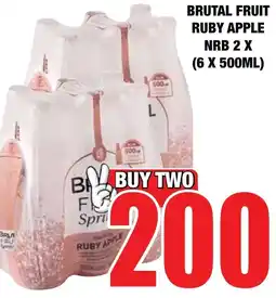 Boxer Liquors Brutal fruit ruby apple nrb offer