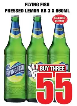 Boxer Liquors Flying fish pressed lemon rb offer