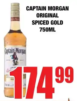 Boxer Liquors Captain morgan original spiced gold offer