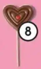 Clicks Clicks Chocolate Inner Heart Lollipop offer