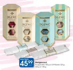 Clicks Wedgewood Nougat Bars or Gift Boxes offer