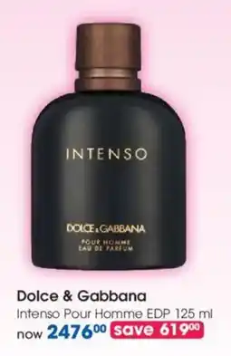 Clicks Dolce & Gabbana Intenso Pour Homme EDP offer