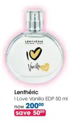 Clicks Lenthéric I Love Vanilla EDP offer