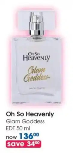 Clicks Oh So Heavenly Glam Goddess EDT offer