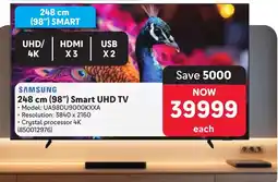 Makro Samsung 248 cm 98" Smart UHD TV offer