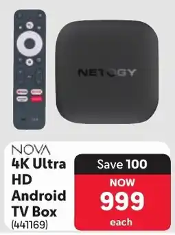 Makro Nova 4K Ultra HD Android TV Box offer