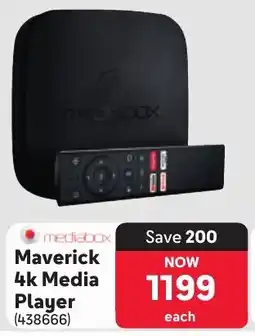 Makro Mediabox Maverick 4k Media Player offer