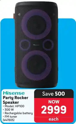 Makro Hisense Party Rocker Speaker offer