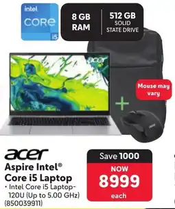 Makro Acer Aspire Intel Core i5 Laptop offer