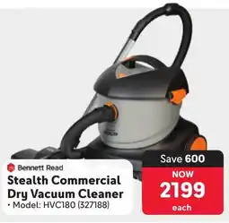 Makro Bennett Read Stealth Commercial Dry Vacuum Cleaner offer